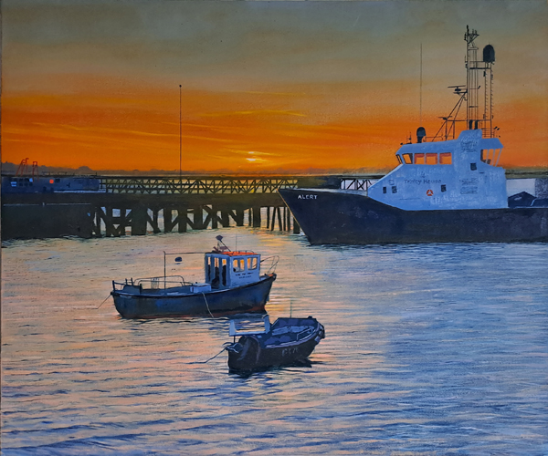 Ted Toms - Harwich Sunset